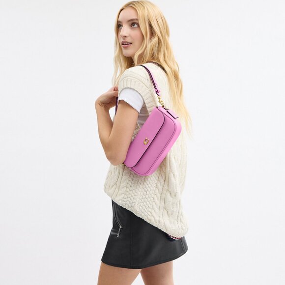 Coach Brook Flap Chain Bag Designer Crossbody - Picture 7 of 9